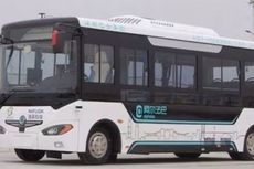 Bus Bertenaga Listrik Tanpa Awak Segera Meluncur di China