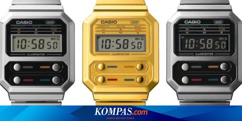 Casio Bikin A100, Jam Tangan "Futuristik" Era '70-an - Vimarsana News