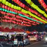 Lampion Imlek di Solo Tetap Menyala Usai 10 Februari 2024, Tanpa Bazar dan Perahu Wisata