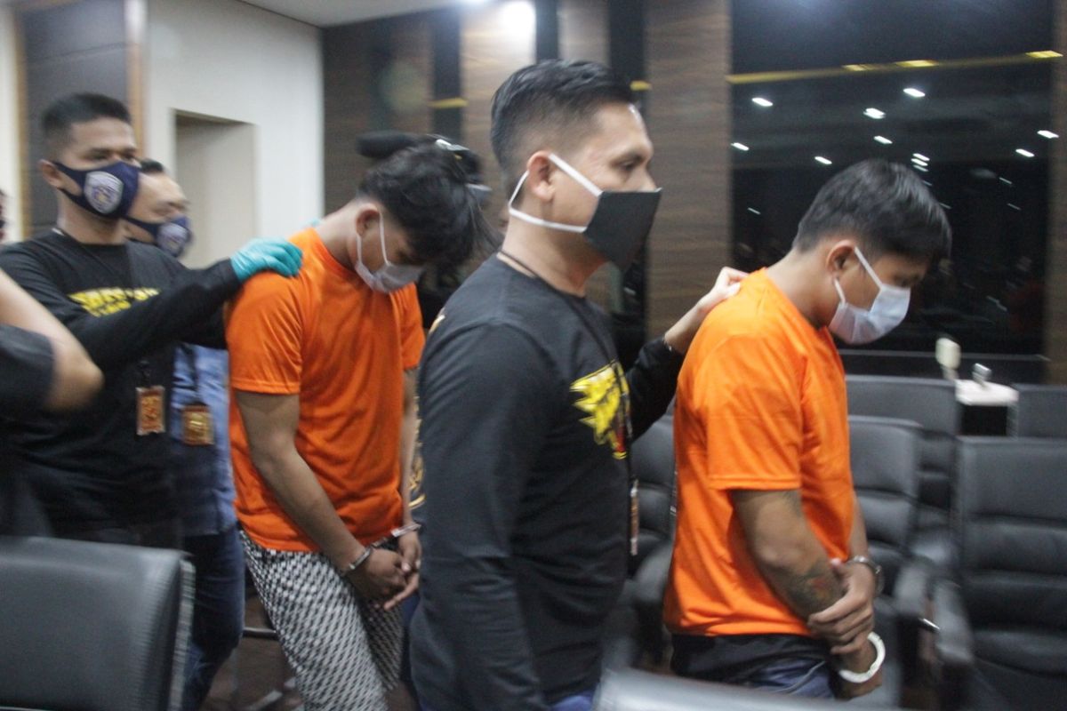 Tersangka kasus penjambretan HP di Tamansari, Jakarta Barat