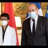 Bertemu Menlu Prancis, Retno Marsudi Bahas Kerja Sama Energi hingga G20