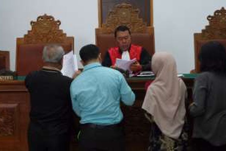 Sidang praperadilan mantan Menteri Kesehatan Siti Fadilah Supari di Pengadilan Negeri Jakarta Selatan, Senin (10/10/2016).