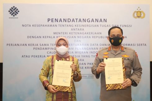 Menaker Gandeng Polri untuk Perkuat Pelindungan Pekerja Migran Indonesia