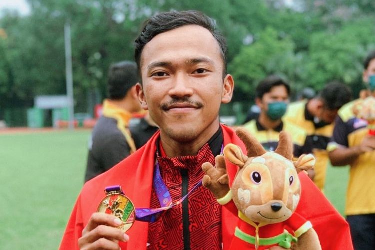 Mahasiswa Universitas Negeri Semarang (Unnes), Hendika Pratama Putra meraih medali emas di ajang SEA Games 2021 Vietnam.