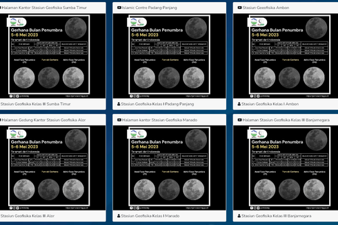 Link Live Streaming Gerhana Bulan Penumbra di Seluruh Indonesia Malam Ini