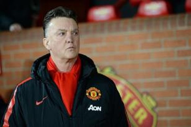 Manajer Manchester United asal Belanda, Louis van Gaal.