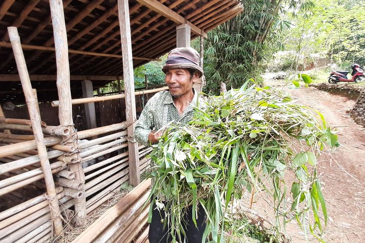 Yatnorejo Salah satu Warga Kampung Pitu di Nglanggeran, Patuk