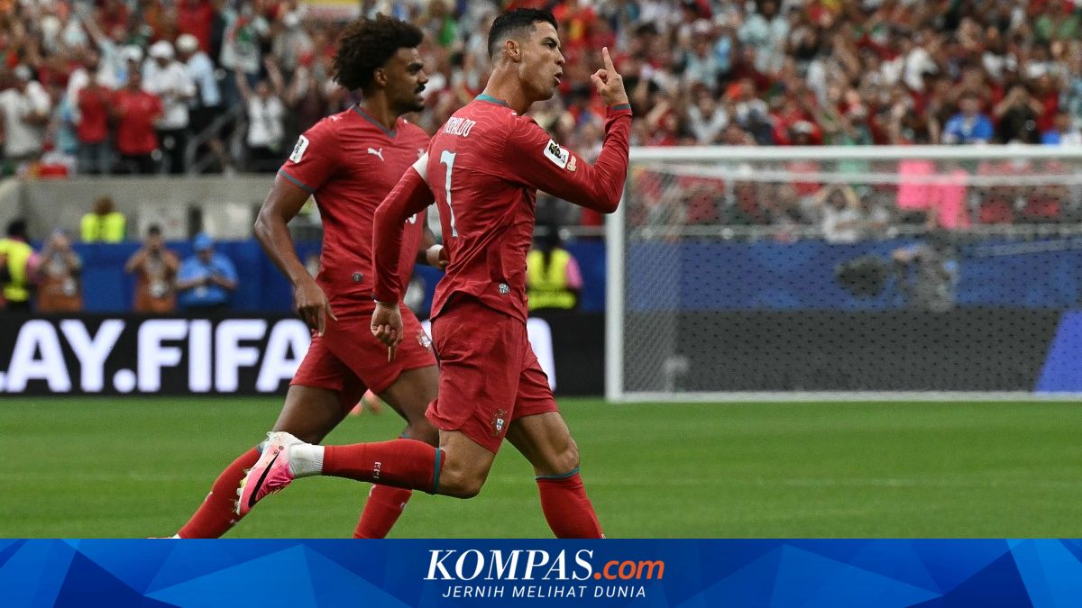 Hasil HT Portugal Vs Uzbekistan 3-0: Keran Gol Ronaldo Akhirnya Terbuka