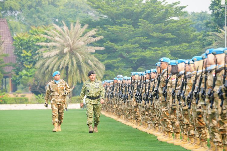 Mabes TNI Sambut Kepulangan Satgas Konga UNIFIL, Panglima: Mereka Harumkan Nama Indonesia