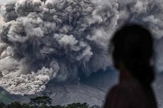Waspada, Sinabung Masih Semburkan Abu Vulkanik