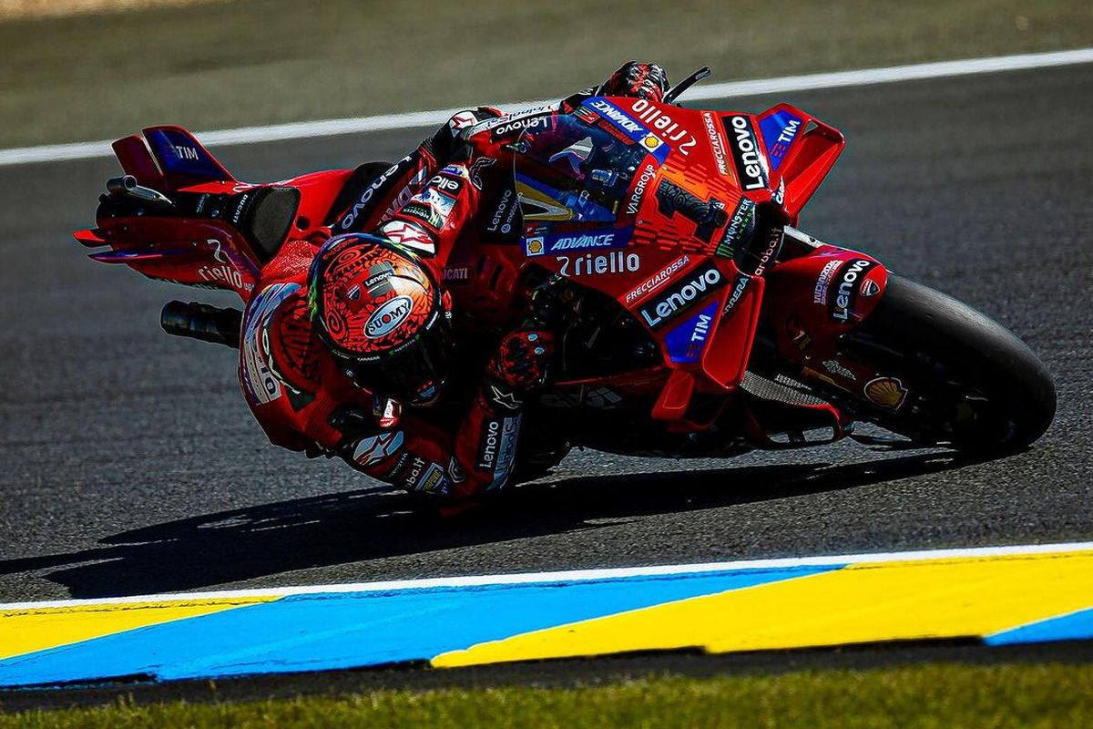 Francesco Bagnaia dari Ducati Lenovo Team