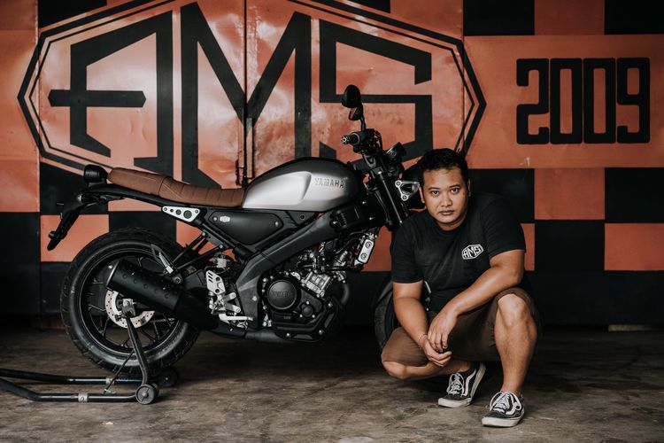 AMS Motorcycle Garage Yamaha Yard Built Indonesia