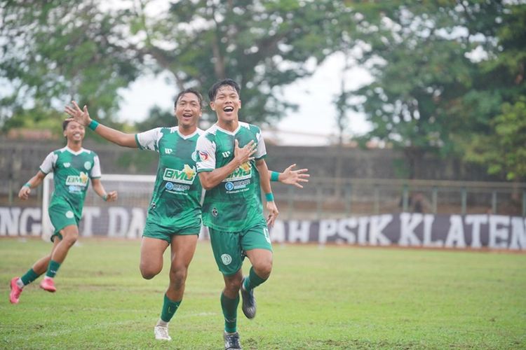 PSIK Klaten berhasil menang 3-0 atas Bina Sentra FA. 