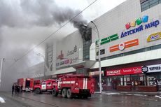 41 Anak Dinyatakan Hilang dalam Insiden Kebakaran Mal di Rusia