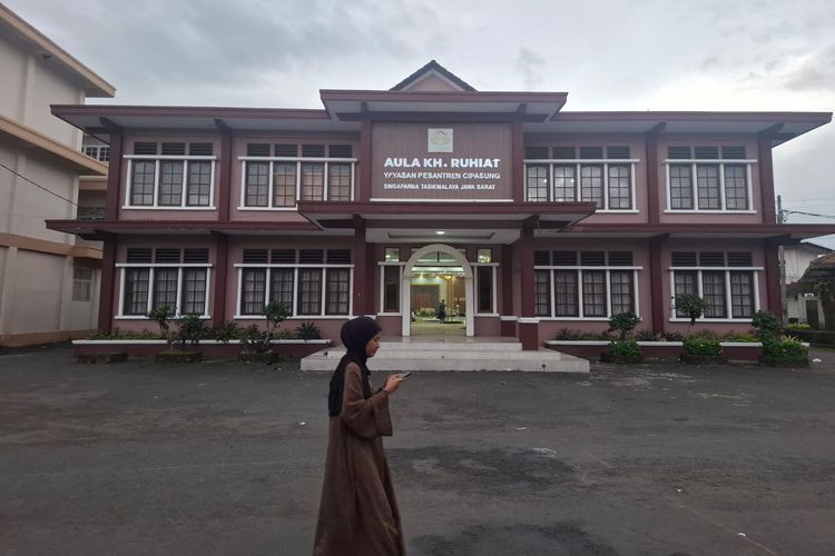 Aula KH Ruhiat Ponpes Cipasung tempat Muktamar NU digelar tahun 1994 silam.