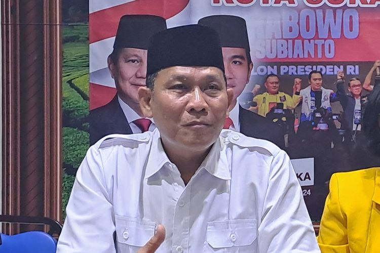 Ketum Tim Pemenangan Prabowo-Gibran Kota Solo Andrianto Kuswinaro.