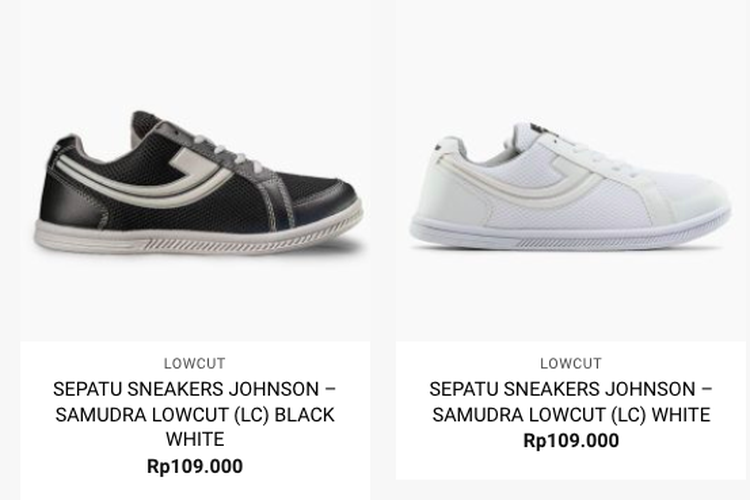 Merek sepatu lokal Johnson Indonesia