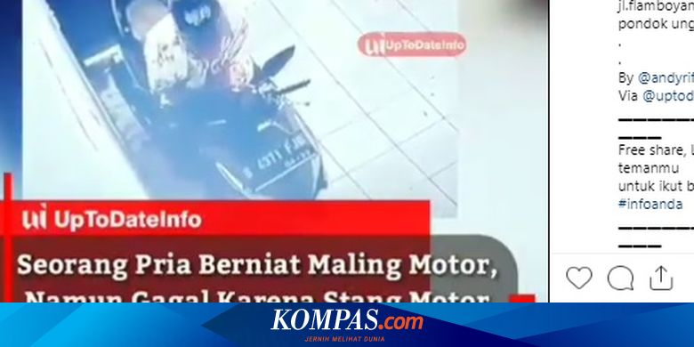 Kunci Setang Ke Kanan Bikin Maling Motor Menyerah