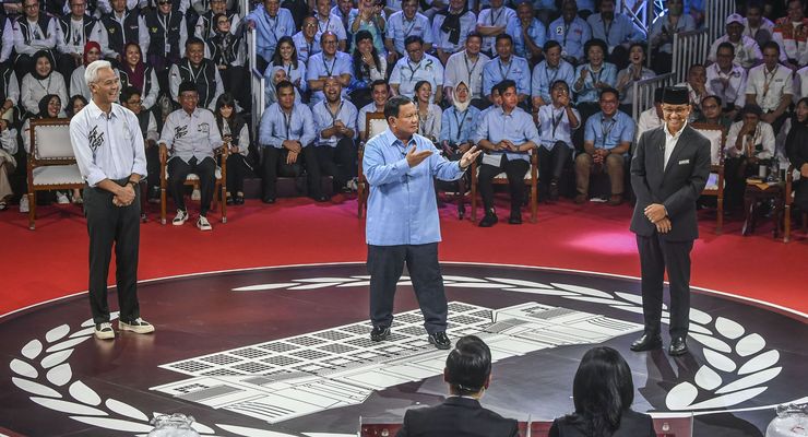 Sirekap Pilpres Data 74 Persen: Suara Prabowo-Gibran 58,91 Persen, Ungguli Anies dan Ganjar