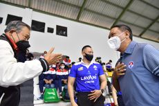 Usai Pantau Prokes Proliga 2022, Menpora Saksikan Tim Binaan SBY