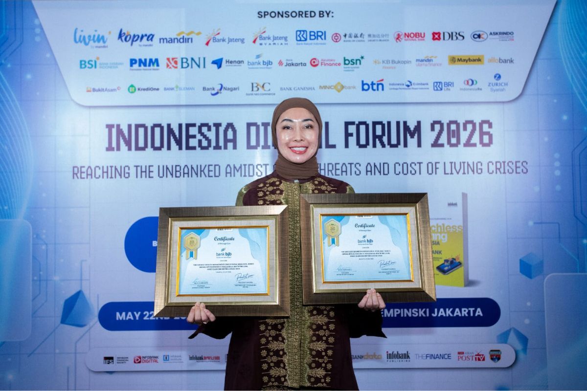 bank bjb raih deretan penghargaan di Infobank?Isentia 2026. 