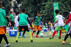 500 Siswa Ikuti Milo Football Clinic Day