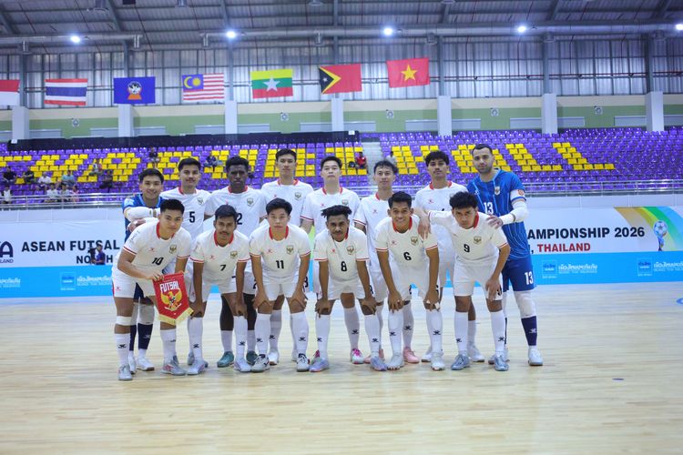 Line Up Indonesia Vs Vietnam di Semifinal Piala AFF Futsal 2026