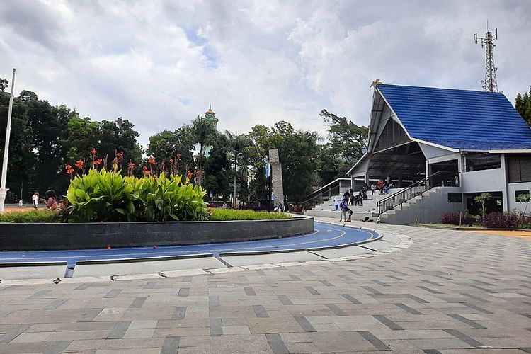 Alun-alun Soreang, Kabupaten Bandung, salah satu wisata dekat Stadion Si Jalak Harupat Bandung