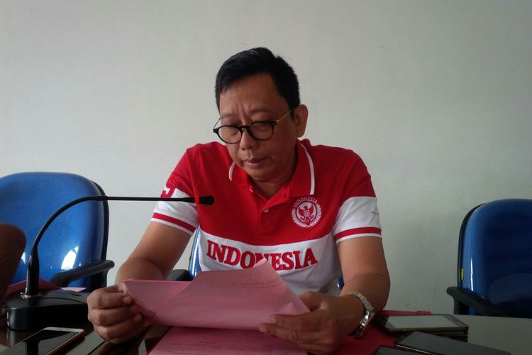 Kepala Kejari Surakarta Teguh Subroto di Solo, Jawa Tengah, Jumat (14/9/2018).