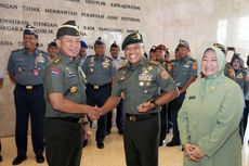 12 Perwira Tinggi TNI Naik Pangkat, Pangkostrad Saleh Mustafa Resmi Sandang Bintang 3