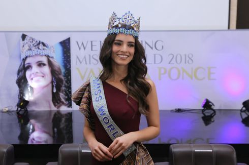 Pesan Miss World 2018 Vanessa Ponce untuk Kontestan Miss Indonesia 2019