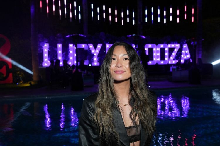 Lucy Guo saat hadir dalam acara Passes presents Lucypalooza 2024 di California, Amerika Serikat.