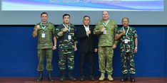 Menhan Membuka Asean Defence Ministers Meeting di Sentul