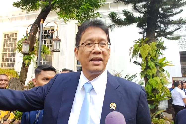 Menteri Keuangan (Menkeu) Purbaya Yudhi Sadewa di Kompleks Istana, Jakarta, Rabu (8/10/2025).