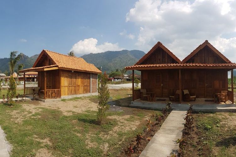 Balkondes salah satu penginapan di kawasan Desa Wisata Candi Borobudur, Dusun Sangen