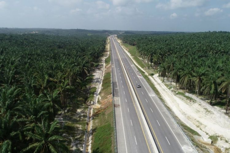 Ilustrasi alan Tol Trans Sumatera