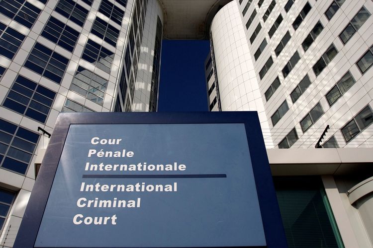 An image of International Criminal Court (ICC) in the Hague, Netherlands dated March 3, 2011. 