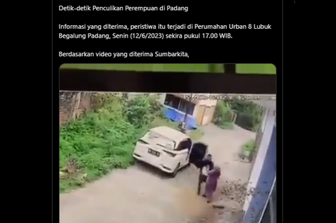 Kronologi Guru Privat Diculik Mantan Pacar di Padang, Korban Digendong Masuk ke Mobil