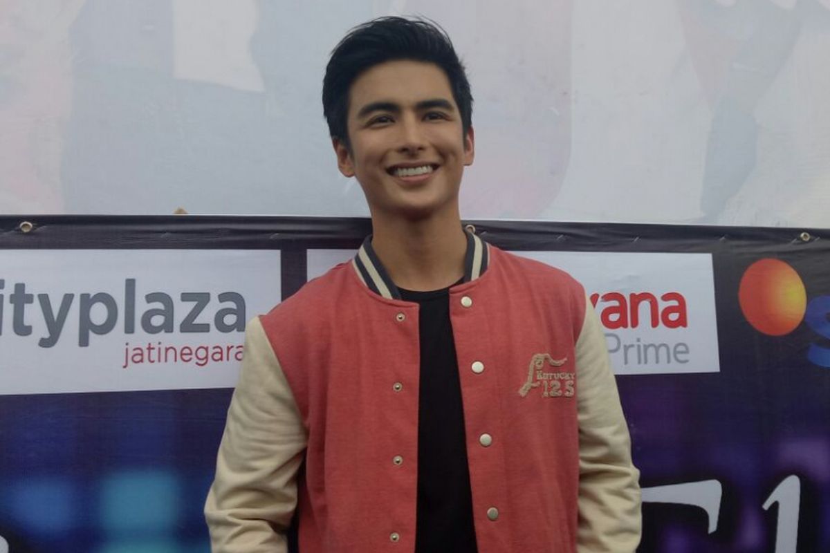 Teejay Marquez saat ditemui dalam acara Meet and Greet Sinetron Siapa Takut Jatuh Cinta di City Plaza Jatinegara, Jakarta Timur, Minggu (21/1/2018).