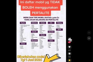 Benarkah Mobil di Atas 1.400 cc Dilarang Isi Pertalite Mulai 1 Juni 2026? Ini Kata Pertamina