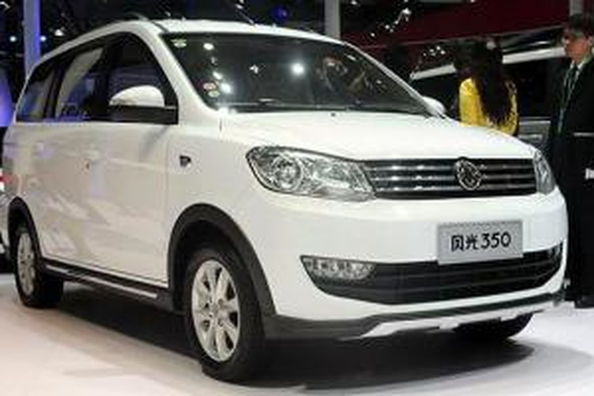 Sosok MPV Dongfeng Sokon Fengguang 350 yang diprediksi bakal dirakit untuk Indonesia.