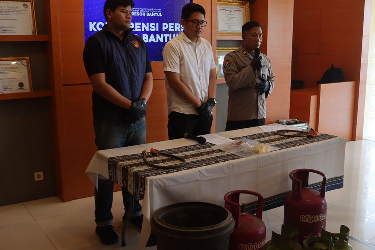Praktik Pengoplosan Gas Elpiji di Bantul Terbongkar, Sehari Jual 2 Gas Tabung 12 Kg