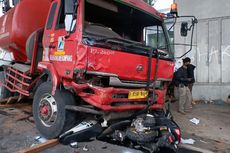 Kecelakaan Maut di Jalan Alternatif Cibubur, Sejumlah Motor Terlindas Truk Pertamina