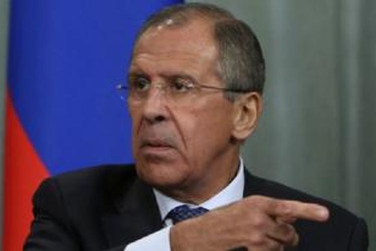 Menteri LN Rusia Sergei Lavrov menuduh para pejabat Amerika berusaha memeras Rusia.