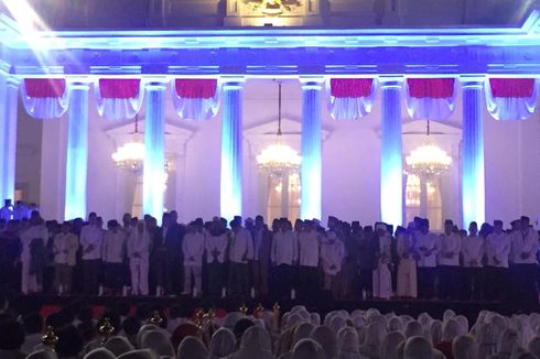 Gelar Doa Kebangsaan di Istana, Jokowi Harap Cita-cita Kemerdekaan Terwujud