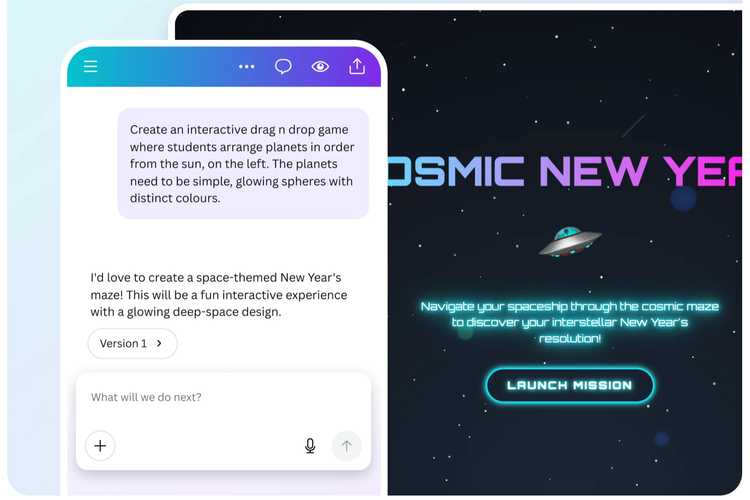 Bikin Website Gratis Kini Tinggal Ketik Pakai Canva Code 2.0