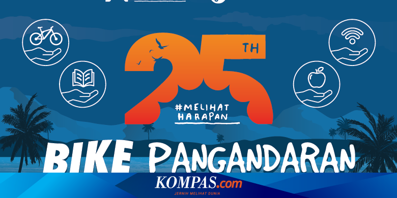 Sambut Tahun Baru, Kompas.com Gelar #MelihatHarapan Bike Pangandaran 2021