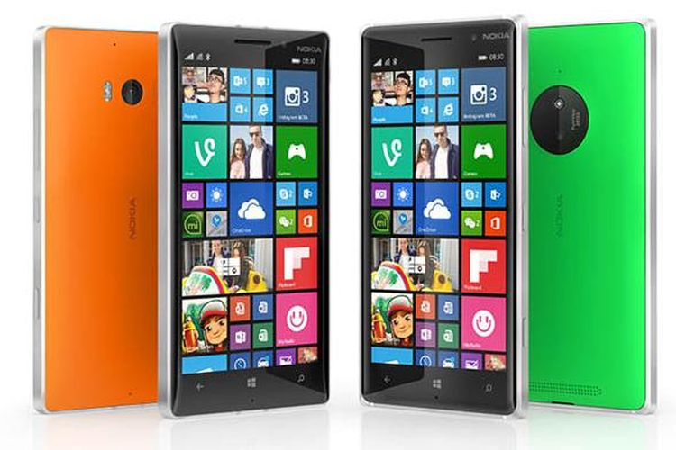 Microsoft Lumia 830.