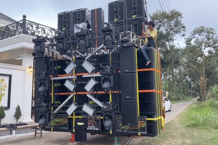 Ilustrasi Sound Horeg.