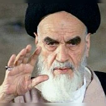 Mendiang Pemimpin Tertinggi Iran, Ruhollah Khomeini.